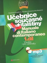 Učebnice současné italštiny, 1. díl + mp3