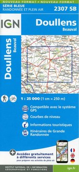 Doullens.Beauval 1:25 000