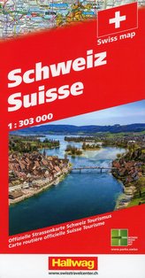 Schweiz 2021 Strassenkarte 1:303 000  Laufzeit bis 2025