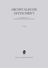 Archivalische Zeitschrift