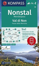 KV WK 95 Nonstal, Val di Non 1:50 000