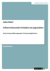 Selbstverletzendes Verhalten im Jugendalter