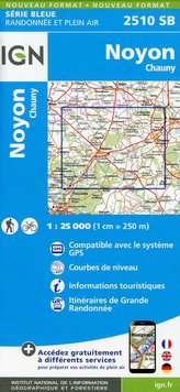 Noyon.Chauny 1:25 000