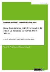 Etude Comparative entre l\'eurocode 2 Et le Bael 91 modifiée 99 sur un projet existant
