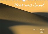 Meer aus Sand (Wandkalender 2021 DIN A4 quer)