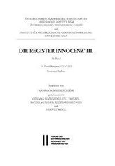 Die Register Innocenz´ III., 14. Band