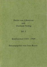 Detlev von Liliencron und Theobald Nöthig