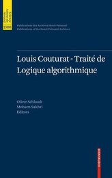 Louis Couturat - Traité de Logique Algorithmique