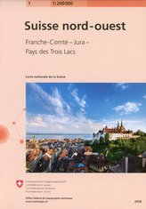 Swisstopo Schweiz Nord-West 1 : 200 000