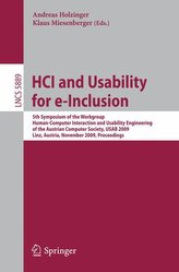 HCI and Usability for e-Inclusion