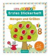 Lernraupe - Erstes Stickerheft - Mengen und Größen