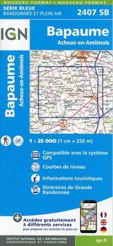 Bapaume.Acheux-en-Amiénois 1:25 000