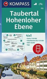 KV WK 772 Taubertal, Hohenloher Ebene 1:50000