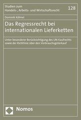 Das Regressrecht bei internationalen Lieferketten