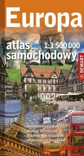 Atlas samochodowy Europa 1:1 500 000