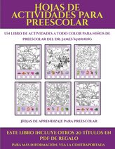Hojas de aprendizaje para preescolar (Hojas de actividades para preescolar)