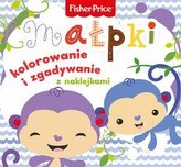 Fisher Price Kolorowanka podłogowa Małpki