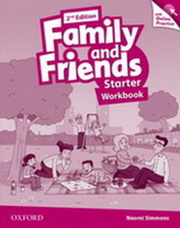 Family and Friends (2nd Edition) Starter Workbook with Online Skills Practice