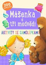 Mášenka a tři medvědi - Aktivity se samolepkami