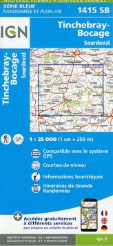 Tinchebray-Bocage / Sourdeval 1:25 000