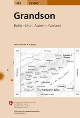 Swisstopo 1 : 25 000 Grandson