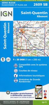 Saint-Quentin 1:25 000