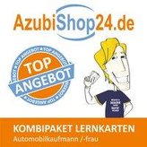 AzubiShop24.de Kombi-Paket Lernkarten Automobilkaufmann /-frau