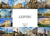 Leipzig Impressionen (Tischkalender 2021 DIN A5 quer)