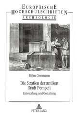 Die Straßen der antiken Stadt Pompeji