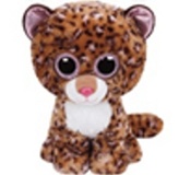 Plyš očka velká opálený leopard
