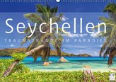Seychellen Traumstrände im Paradies (Wandkalender 2021 DIN A2 quer)