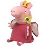 Plyš Beanie Babies Lic PEPPA PIG - Princess Peppa