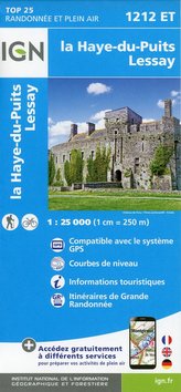 La Haye-du-Puits.Lessay 1 : 25 000