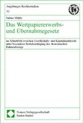 Das Wertpapiererwerbs- und Übernahmegesetz