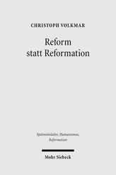 Reform statt Reformation