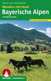 Rother Wanderbuch Wandern mit Hund Bayerische Alpen