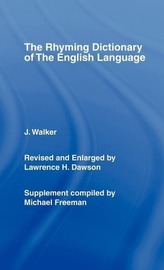 Walker\'s Rhyming Dictionary of the English Language