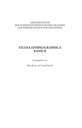 Studia Hymnographica II