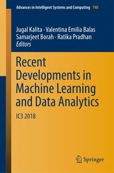 Recent Developments in Machine Learning and Data Analytics