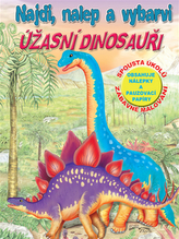 Najdi, nalep - Úžasní dinosauři
