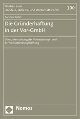 Die Gründerhaftung in der Vor-GmbH