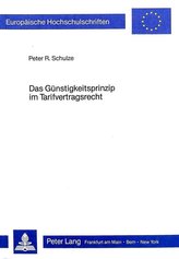 Das Günstigkeitsprinzip im Tarifvertragsrecht