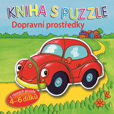 Kniha s puzzle Dopravní prostředky