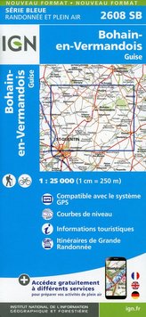 Bohain-en-Vermandois- Guise 1:25 000