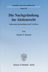 Die Nachgründung im Aktienrecht