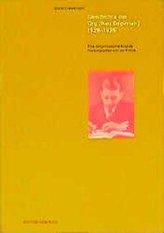 Geschichte der Org. ( Neu Beginnen) 1929 - 1935