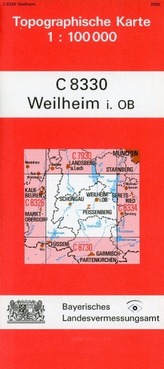 Weilheim 1 : 100 000