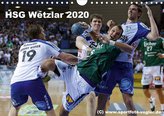HSG Wetzlar - Handball Bundesliga 2020 (Wandkalender 2020 DIN A4 quer)