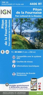 Piton de la Fournaise 1 : 25 000