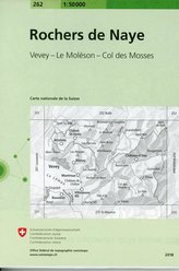 Swisstopo 1 : 50 000 Rochers De Naye